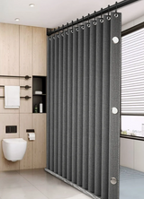 MagnaFold Składana Zasłona Prysznicowa z Magnesami