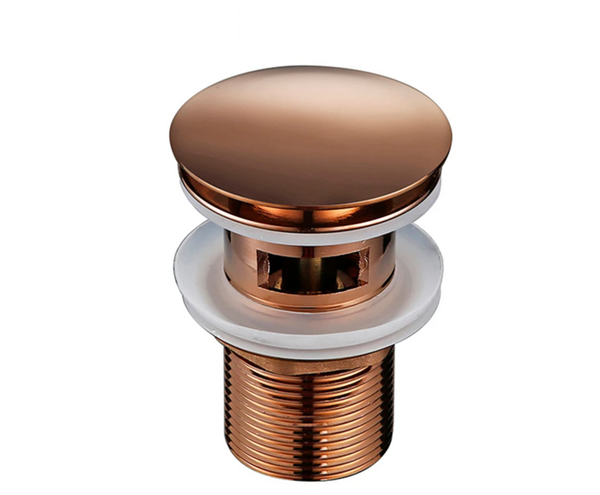 Bagnolux Różowo-Złoty Odpływ Umywalkowy