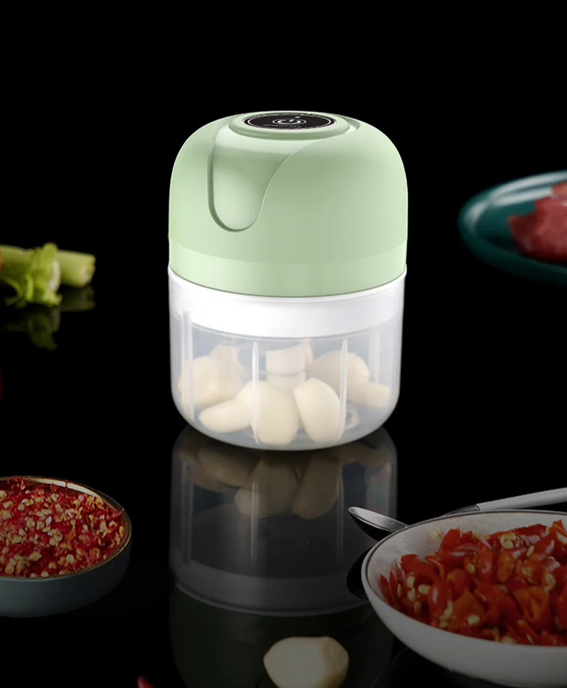 ChopCharge Mini Bezprzewodowy Młotek do Czosnku USB