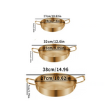 GastroPan – Nierdzewna Patelnia do Sosów i Paelli z Uchwytem