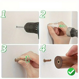 WalnutElegance Tradycyjne Ręcznie Robione Wieszaki naścienne