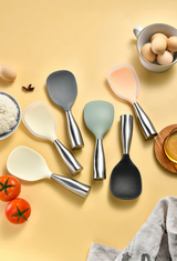 SilicaServe – Silikonowa Łyżka Kuchenna z Powłoką Antiadhezyjną i Ochroną Przeciwko Temperaturze