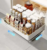 KlimPaws SlideRack – Wysuwany Organizer Kuchenny z Prowadnicą Szuflady