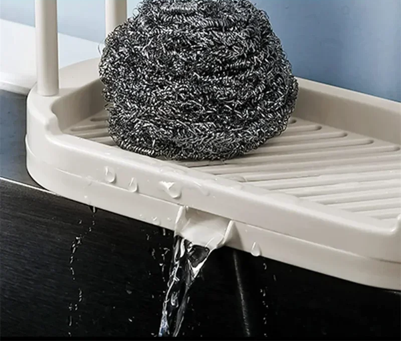 FlexiDry – Odłączana Półka na Ścierki i Gąbki do Zlewu i Łazienki