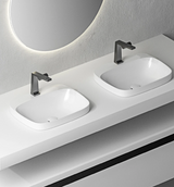 AurumFlow Luxe Różowy Złoty Kran Łazienkowy