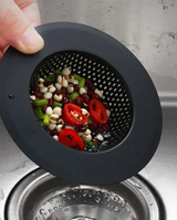 Filtr odpływowy CLEANDRIP ze stali nierdzewnej w kolorze czarnym z uchwytem