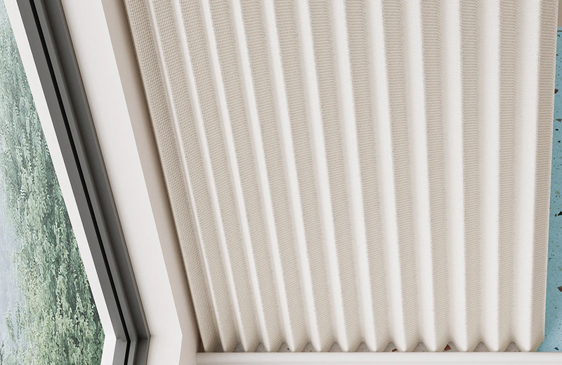 AquaFold Luxe – Składana Zasłona Prysznicowa z Designem Akordeonowym