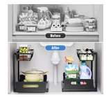 AquaStor Wzmocniona Półka Organizująca do Zlewu Kuchennego