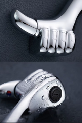 AquaFalls Solo – Zlewozmywakowy Kran Wodospadowy z Litego Mosiądzu