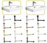 AquaStop Luxe Miedziana Bezwonna Syfon & Odpływ Pop-Up