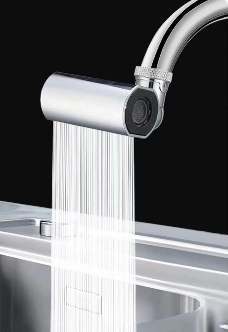 AquaTwist 4-in-1 Obrotowy Kran Wodospad do Kuchni