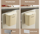 FlexiBin Wiszący Kosz na Śmieci do Kuchni – 8,5L / 12L z Pokrywą