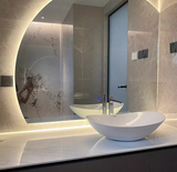 AURORA Duże LED Lustro Łazienkowe