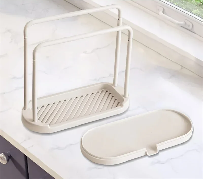 FlexiDry – Odłączana Półka na Ścierki i Gąbki do Zlewu i Łazienki