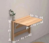 FlexiFold 424 Ultrapłaski Składany Stolik Ścienny