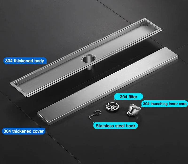 LuxDrain Ukryty Odpływ Podłogowy