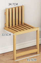 Ultrawąska Składana Ławka Wejściowa – Montowana na Ścianie Bez Wiercenia