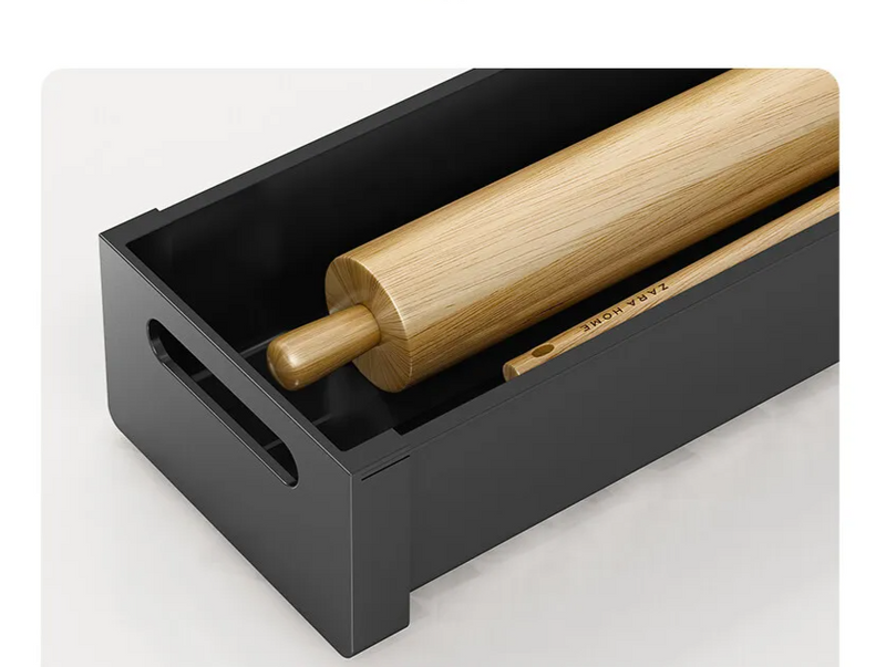 SlideDry Wysuwany Ociekacz – Regulowany Organizer do Szuflad na Sztućce, Talerze i Przechowywanie w Kuchni