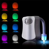 LumiSense Toaletowa Lampka Nocna – Bezprzewodowy Czujnik Ruchu z Oświetleniem RGB 8/16 Kolorów