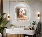 LUMINA Bezramowe LED Lustro Łazienkowe