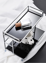 MetaRack Podwójna Półka Metalowy Regał do Przechowywania