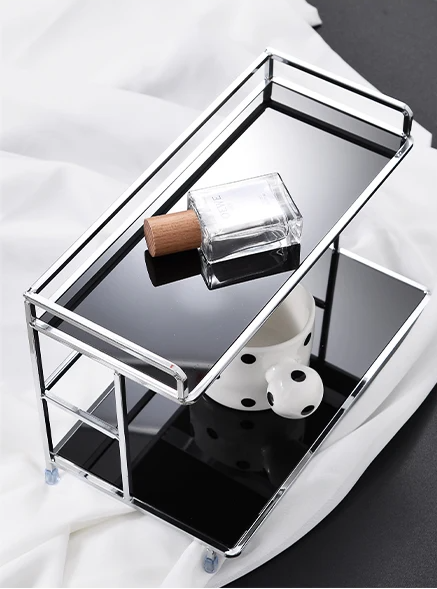 MetaRack Podwójna Półka Metalowy Regał do Przechowywania