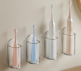 FlexMount Elektryczny Uchwyt na Szczoteczkę do Zębów – Oszczędzający Miejsce & Bez Wiercenia