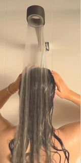 AquaGlow Beauty Filter Prysznic – Wysokie Ciśnienie, Oszczędność Wody & Filtrowana Woda – Okrągły Wzór Ręczny