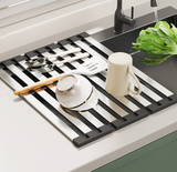 FlexiRack – Wysuwany i Składany 304 Stal Nierdzewna Ociekacz do Zlewu