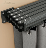 InvisibleFold Składany Zasłona Prysznicowa