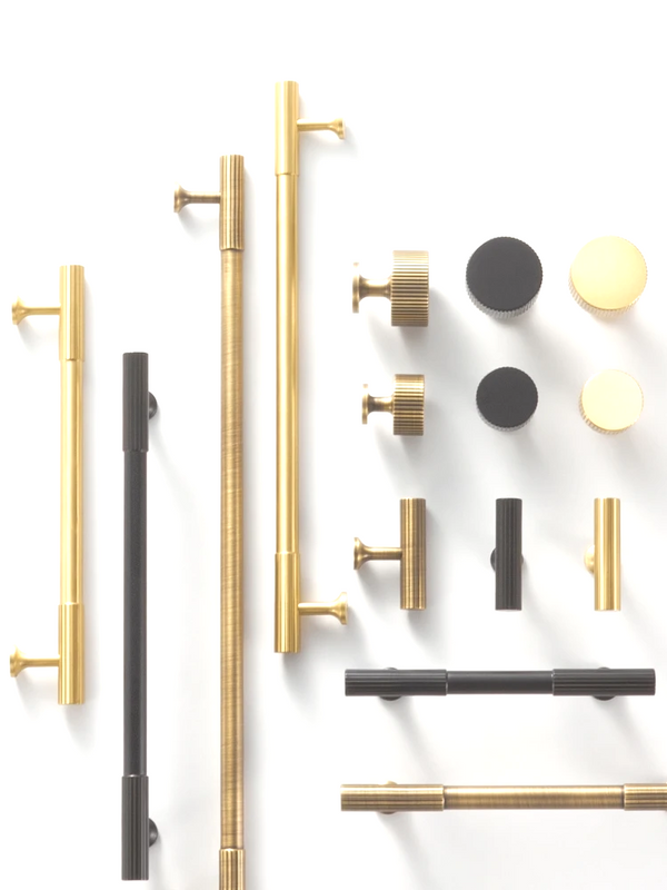 Nurlin Masywne Mosiężne Gałki Meblowe