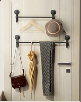 MagnaGrip Mocny Przyssawkowy Wieszak na Ręczniki – Czarny Samoprzylepny Uchwyt na Ręczniki bez Wiercenia