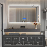 LuxoClear LED Lustro Łazienkowe 60x80cm