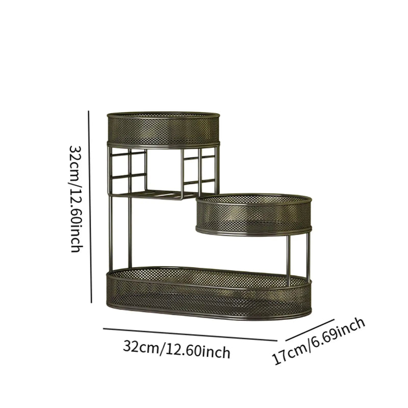 FruitElegance – Metalowa Kosz na Owoce i Warzywa