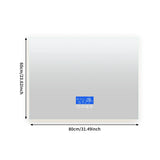 LuxoClear LED Lustro Łazienkowe 60x80cm