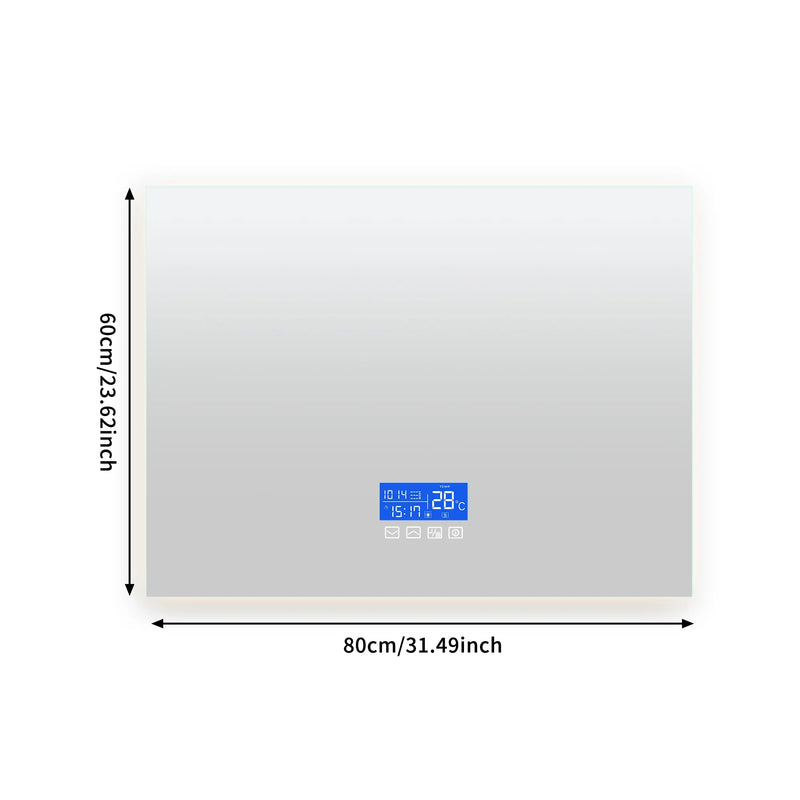 LuxoClear LED Lustro Łazienkowe 60x80cm