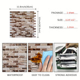 Złota Mozaika Luksus – Samoprzylepne Płytki Ścienne