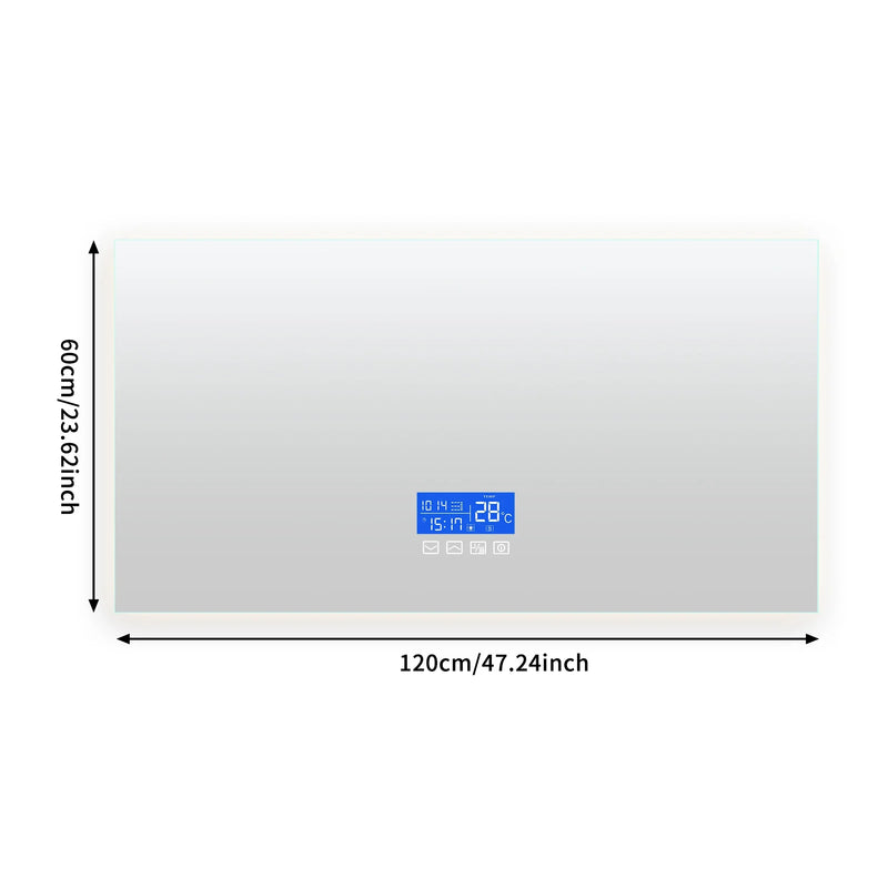 LumiTherm XL LED Lustro Łazienkowe