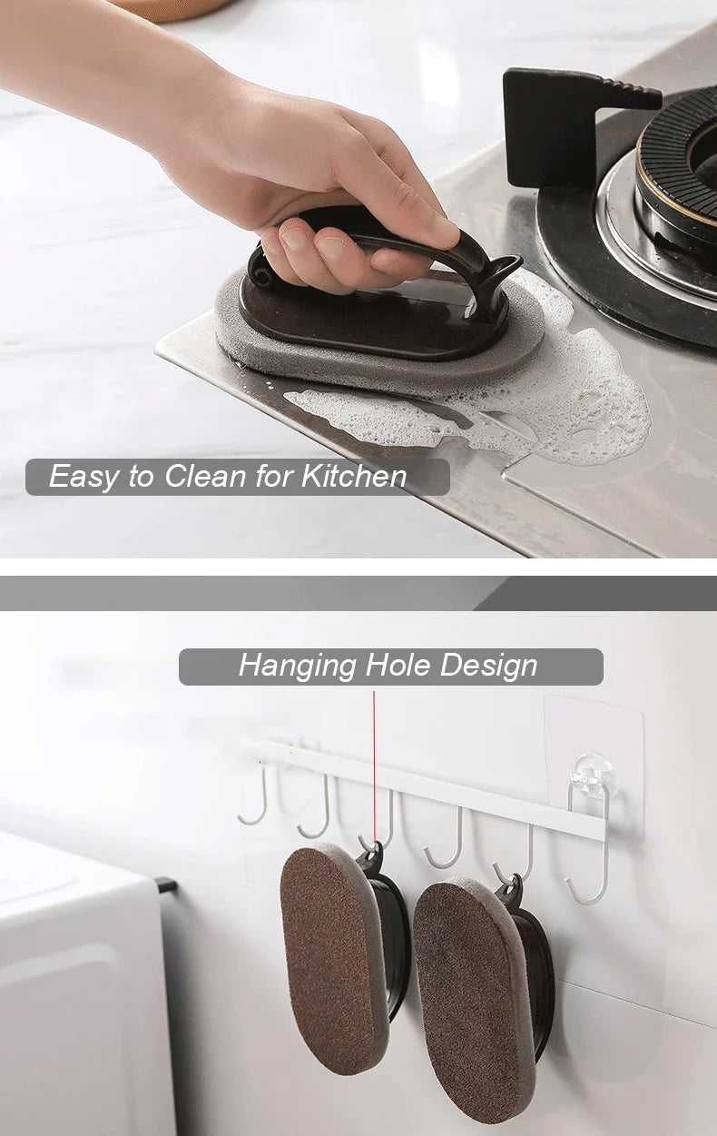 ScrubMaster Magic – Wielofunkcyjna Gąbka Szczotka do Kuchni z Silnym Odtłuszczaniem