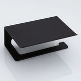 LuxuRoll Aluminiowy Uchwyt na Rolkę Toaletową z Półką na Telefon