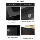 Nierdzewna Zlewozmywak Kuchenny z Baterią – Podblatowy | Pojedyncza Komora | Prostokątny | 2 Otwory | Szlifowany Finish