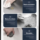 Onderbouw Zlewozmywak Kuchenny | 76×43 cm – Ręcznie Wykonany ze Stali Nierdzewnej 304