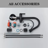 Bateria Kuchenna na Dotyk | Chrom Połysk | Zimna i Ciepła Woda | Wyciągana Wylewka