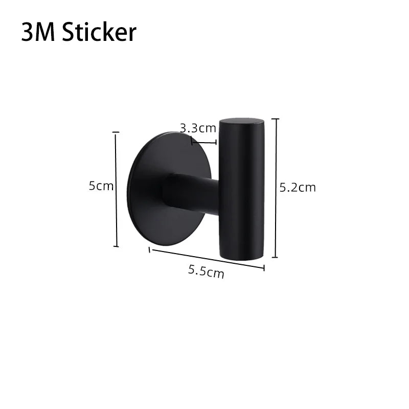 Zestaw Badhardware | Szlifowana Stal Nierdzewna | Samonośna Instalacja