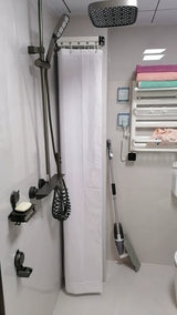 EasyTimes 2025 Składany Zestaw Zasłon Prysznicowych