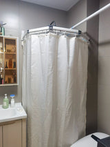 EasyTimes 2025 Składany Zestaw Zasłon Prysznicowych