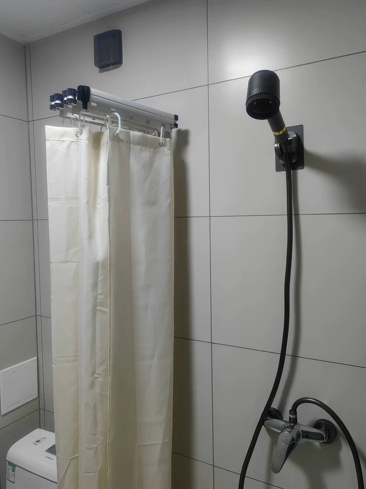 EasyTimes 2025 Składany Zestaw Zasłon Prysznicowych