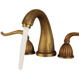 Klasyczna Bateria Umywalkowa w Antycznym Wykończeniu z Mosiądzu – Styl Vintage i Rustykalny Komfort