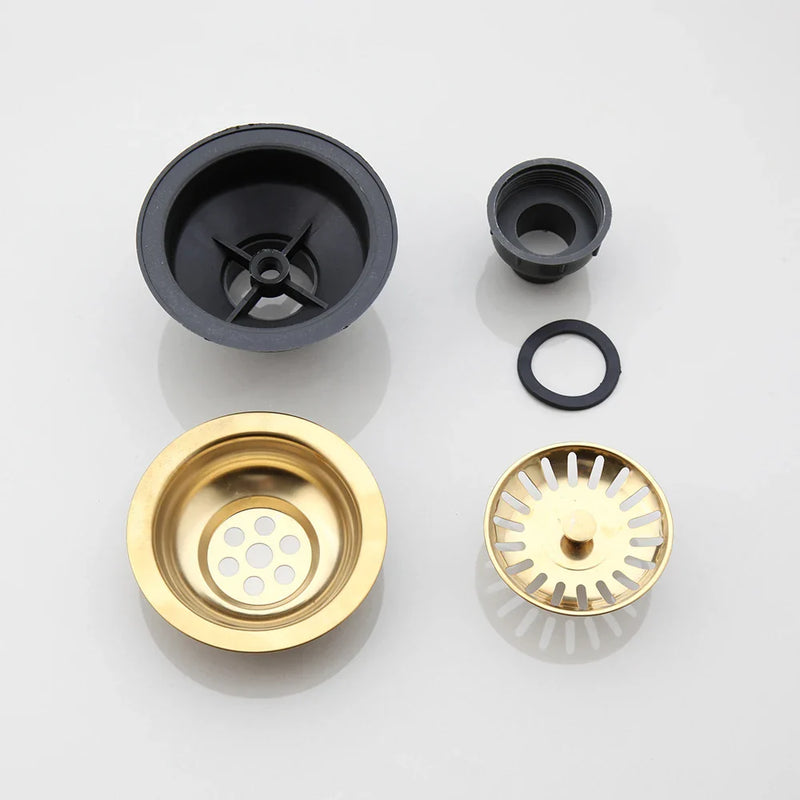 Korek i sitko do zlewu AquaGuard ze stali nierdzewnej