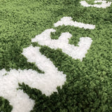 FreshLawn Comfort Mat – Modna Zielona Mata „Wet Grass” z Miękkiego Pluszu